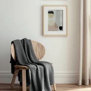 Under the Canopy Chunky knit organic throw (LAST ONE)